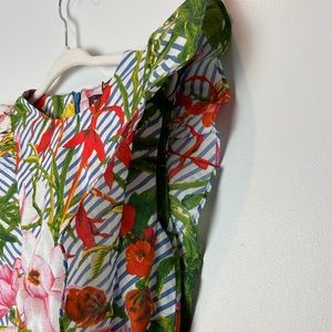 Imoga Girl’s size 4 Tropical Mary Dress NWT